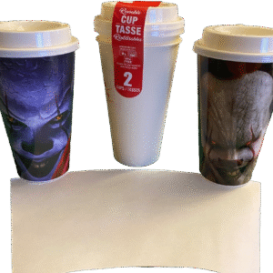 Dollar Tree travel coffee cup sublimation template