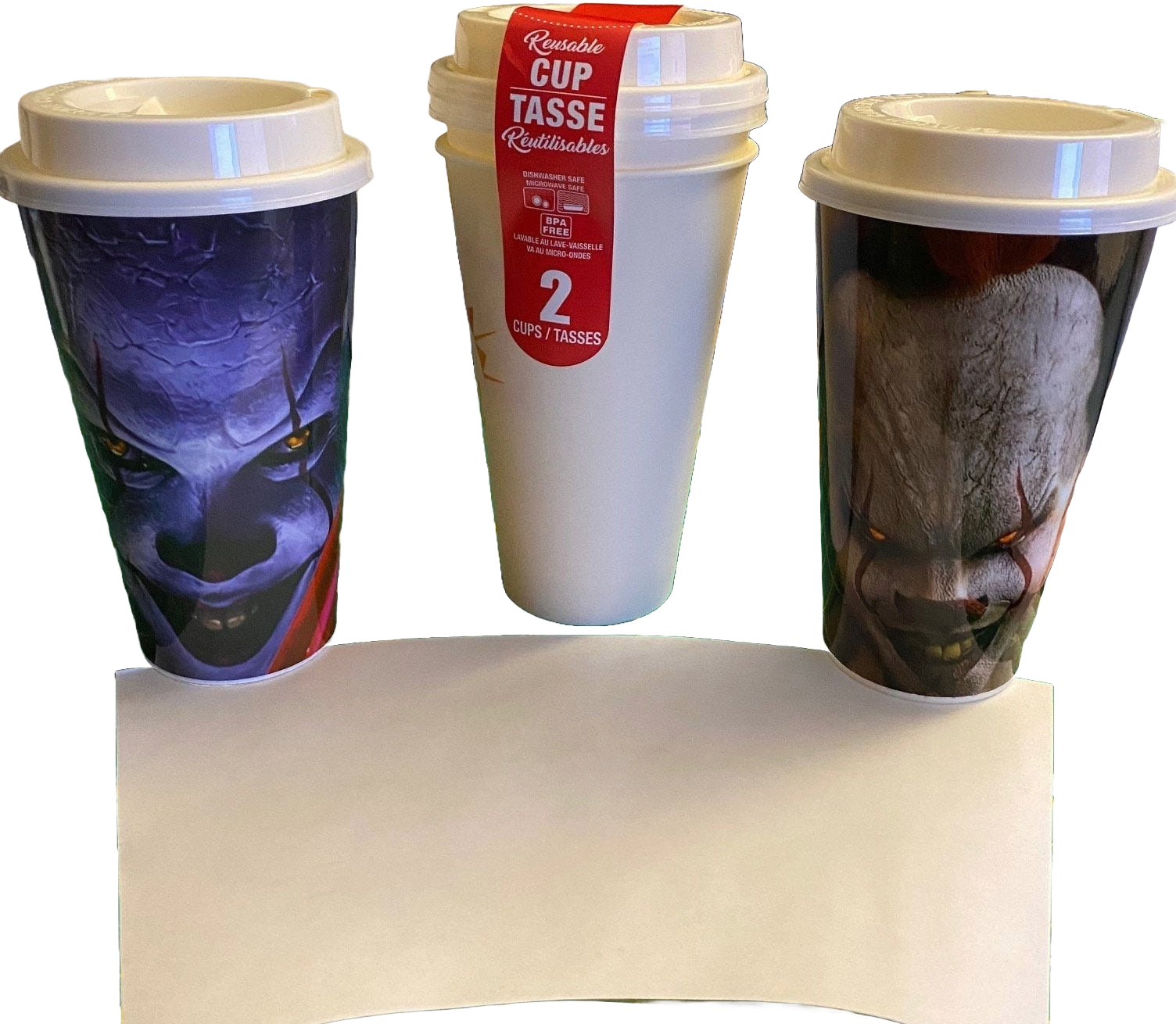 Dollar Tree Template to Sublimate 2 for $1 travel coffee cups