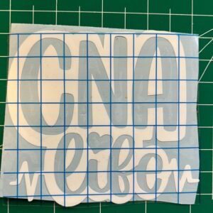 HealthCare Vinyl Car Decals ***Nurse Life, CNA Life, and HealthCare Heroes***