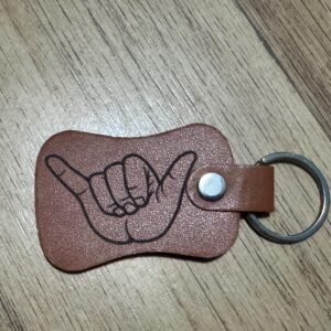Custom Laser Engraved Keychain